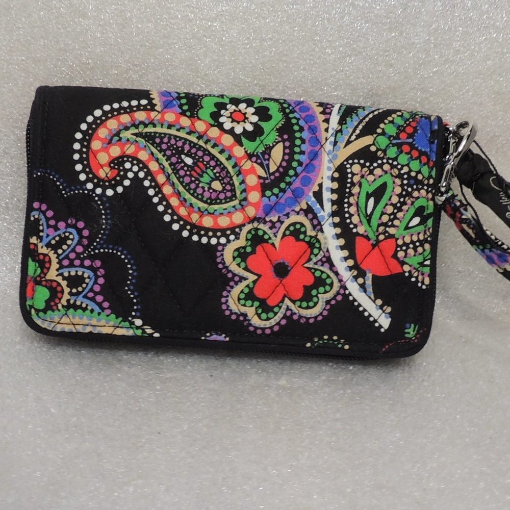 Vera Bradley "Kiev Paisley" RFID Grab & Go Wristlet - NWT